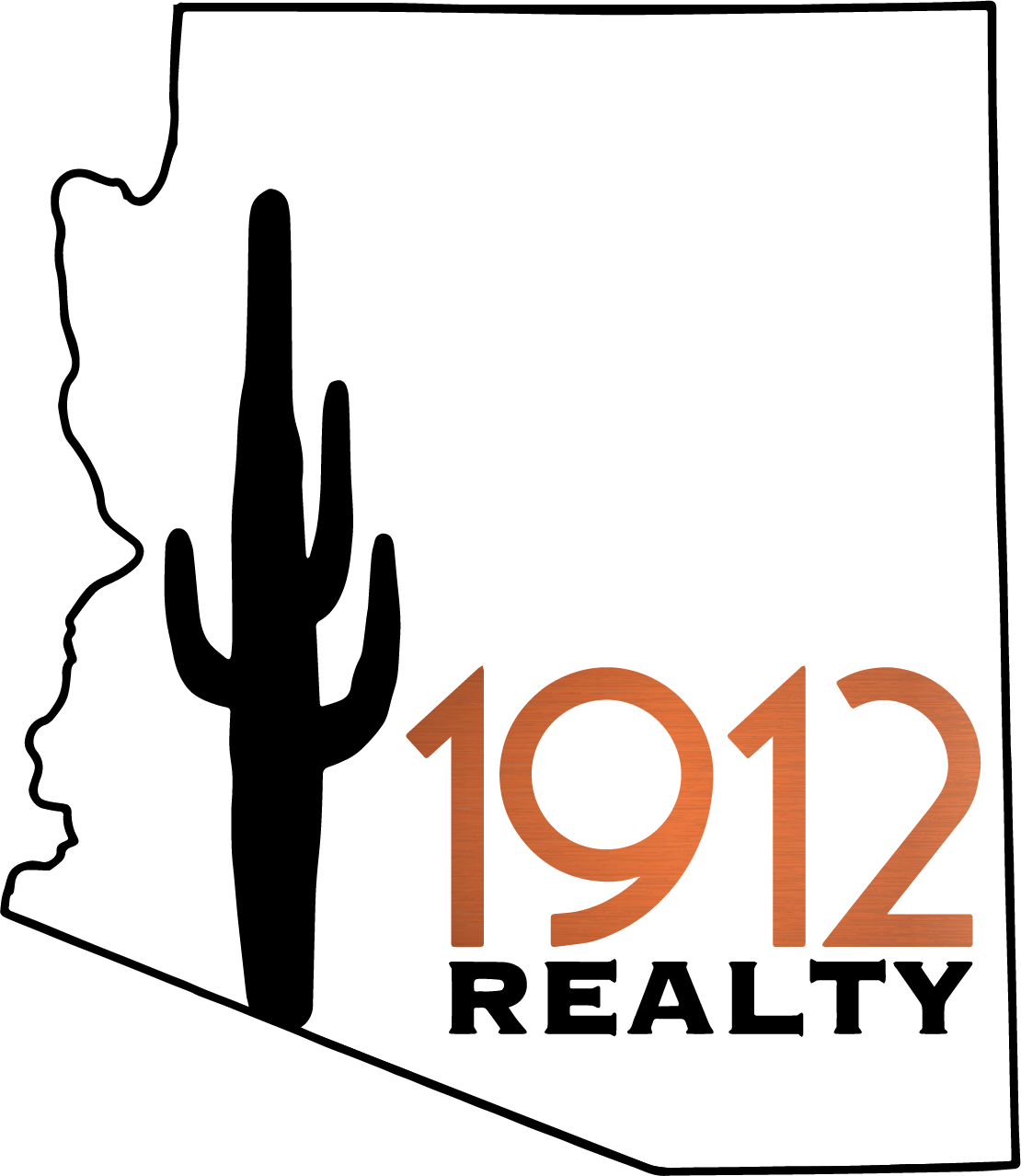 1912 Realty copper logo